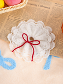 Handcrafted mohair double-layer ballet scrunchie