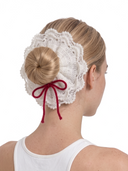 Handcrafted mohair double-layer ballet scrunchie