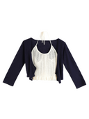 Open-Knit Cami and Cropped Jacket Set