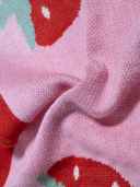 Three-strawberry triangle scarf